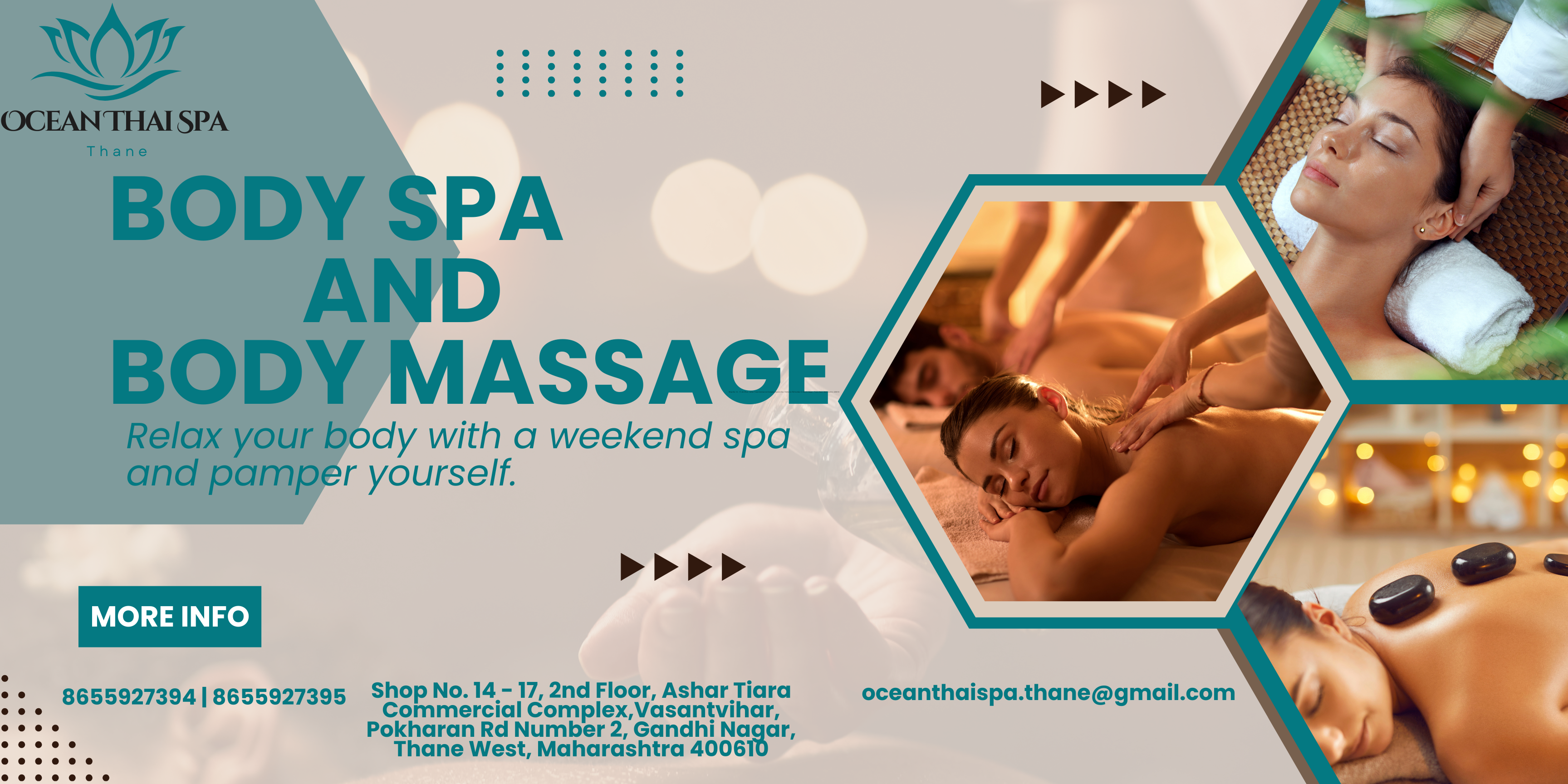 Ocean Thai Spa Ultimate Body Massage and Relaxation in Thane 